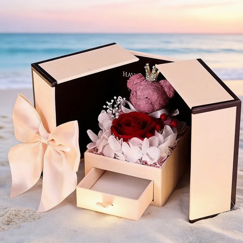Preserved rose moss bear - preserved,