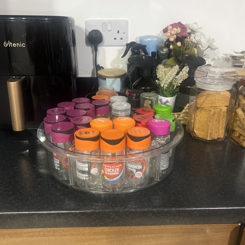 X24 empty herb spice jars - empty,