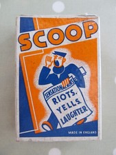 VINTAGE SCOOP CARD GAME MADE