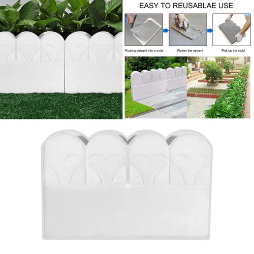 Garden fence mould - mould, concrete