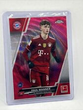 Paul Wanner Magenta /399 Rookie 2021 Topps Chrome Bundesliga RC Bayern München