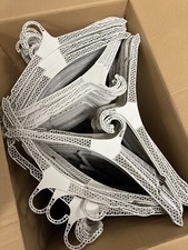 Plastic Hangers Clothing White