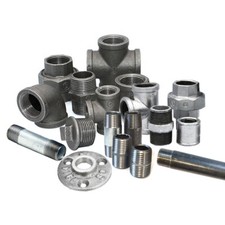 Black galvanized malleable - &,