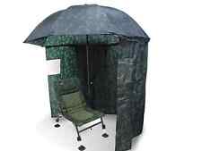 Fishing Umbrella &CAMO Chair Combo Umbrella 45in with Side & Seat Carp Camping