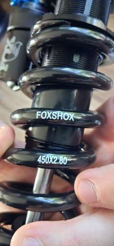 Foxshox rear shock spring - rear,