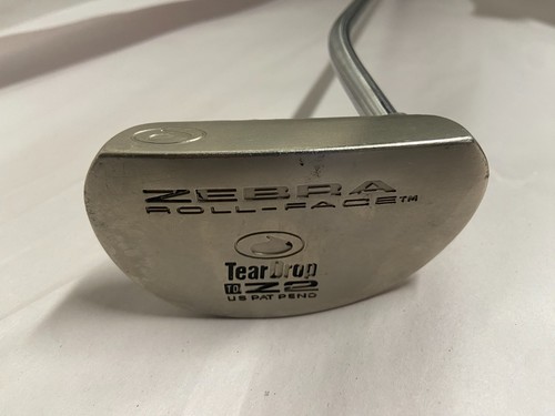 Zebra tear drop - drop, roll