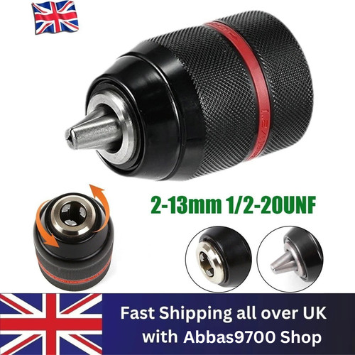 Keyless drill chuck metal - keyless,