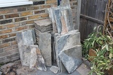 Welsh slate flooring , slate flagstones ,  Used