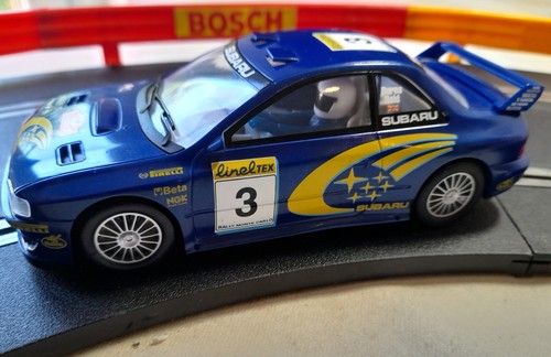 Scalextric car subaru impreza - scalextric,