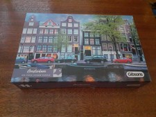 ? Amsterdam 636 Piece Jigsaw Puzzle Gibsons Complete 68.5x32cm