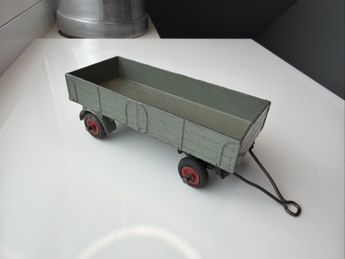 Dinky large trailer 428 grey - dinky,