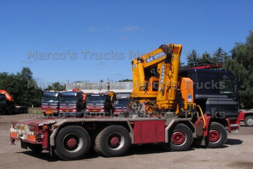 Lkw foto zugmaschine kran blau - foto,