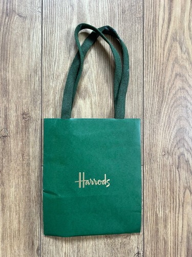 Harrods green gift bag - bag, small
