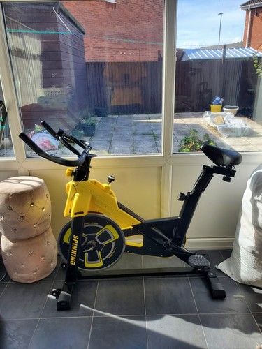 Indoor exercise spin - indoor, bike