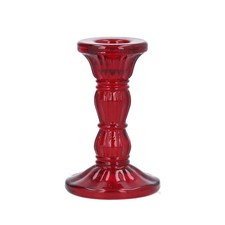 Christmas Candle Holder, Red