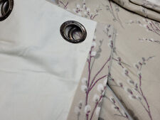 Laura Ashley MTM W330 x D215cm Pussy Willow Eyelet Curtains – RRP: £934