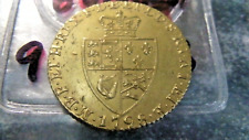 +GOLD COINS   ONE SPADE  GUINEA  1798   9 OVER 8 GEO. 111  UNLISTED