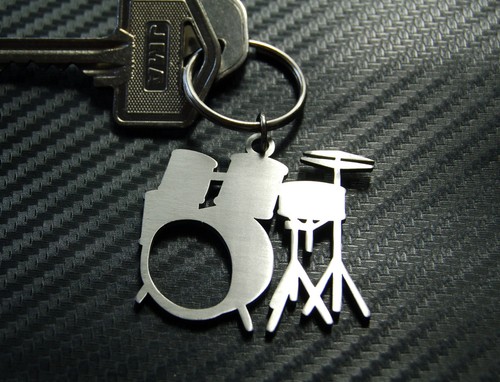 Drum kit drummer - kit, keyring