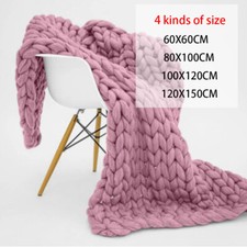 Hand-woven Chunky Knitted