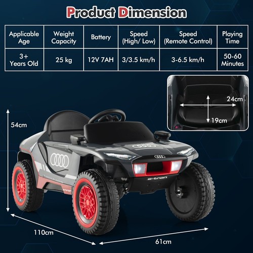 Kids ride car - 12v, battery