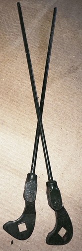Vintage bicycle rod brake - vintage,