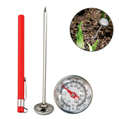 Soil temperature gauge - temperature,