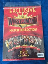 WWE WrestleMania 35 Match Collection Poster Cards