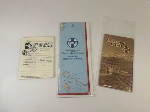 Lot vintage santa fe - 3,