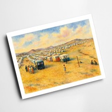 A3 PRINT - The Caravan Site