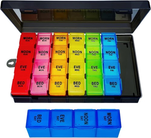 Large pill box - pill,