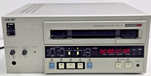 Sony betacam bvw vintage - sony,