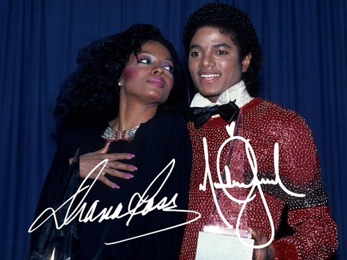 Michael jackson and diana - michael,