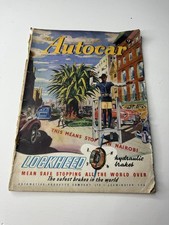 Vintage Autocar Magazines