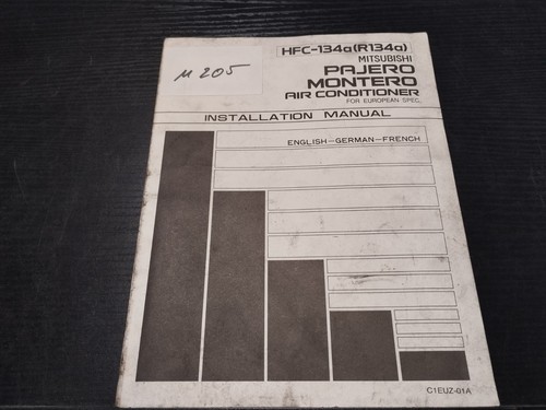 M205 mitsubishi workshop - m205,