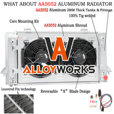 4 Row Aluminium Radiator