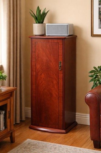 Mahogany hifi cabinet wooden - hifi,
