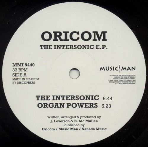 Oricom the intersonic - -,
