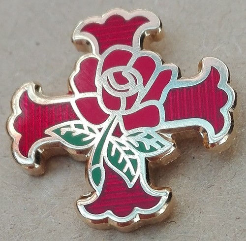Tie lapel pin - tie, badge