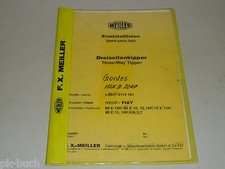 Spare Parts List Meiller