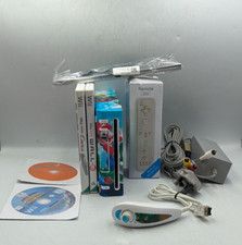 Mario and Yoshi Wii Console with Games (Warehouse Loc XB30)