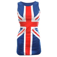 LADIES UNION JACK DRESS FANCY