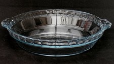 Pyrex Clear Glass Flan Pie Quiche Baking Dish 22.5cm Round