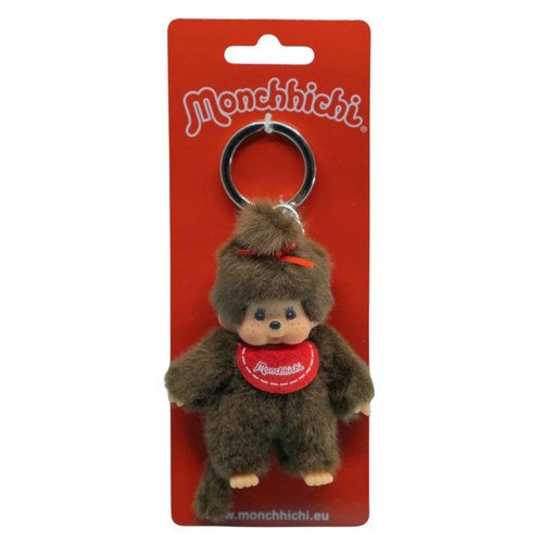Monchhichi plush keyring red - monchhichi,