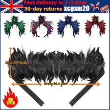 Gothic Natural Feather Collar