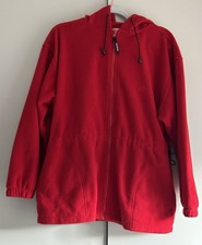 The Original Puffa Outdoor Wear Fleece Vintage '90s, Size Small Red