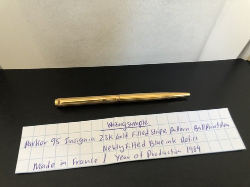 Parker insignia 23k - insignia,