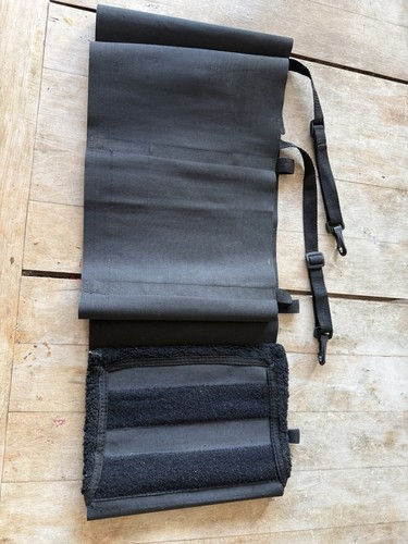 Belly band elasticated - elasticated, black