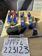 UNWIN Wheelchair Straps With 3point Passenger Belt And Buckle On Same Unit