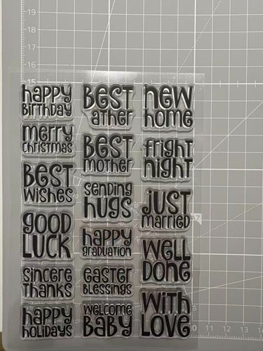 Clear stamps choice - clear,