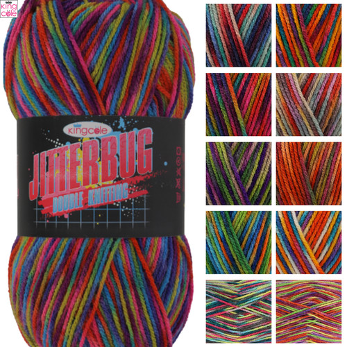 King cole jitterbug 100g - jitterbug, dk